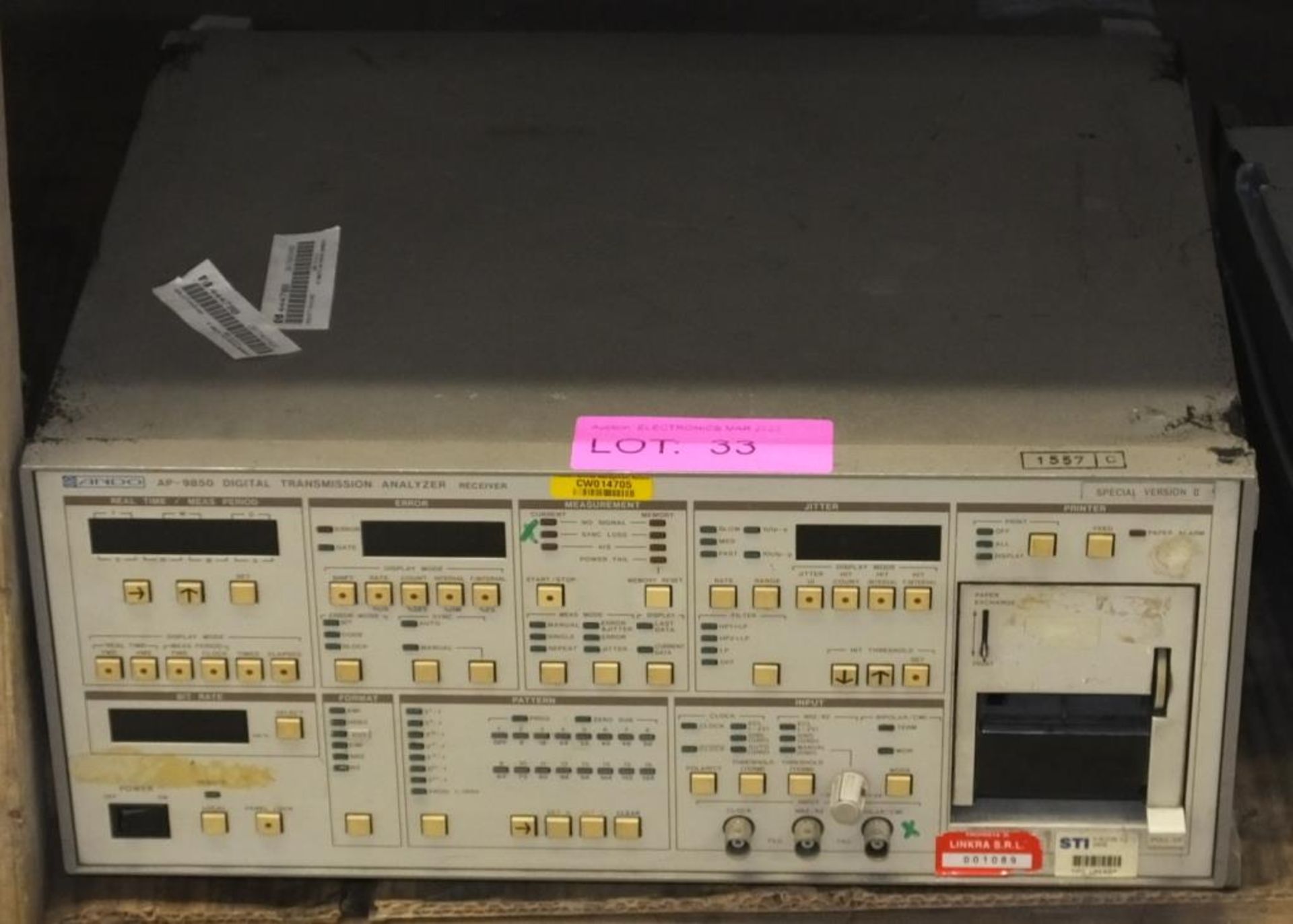 Ando AP-9850 Digital Transmission Analyzer Transmitter - Special Version II