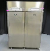 Foster PREMG1350H double door fridge