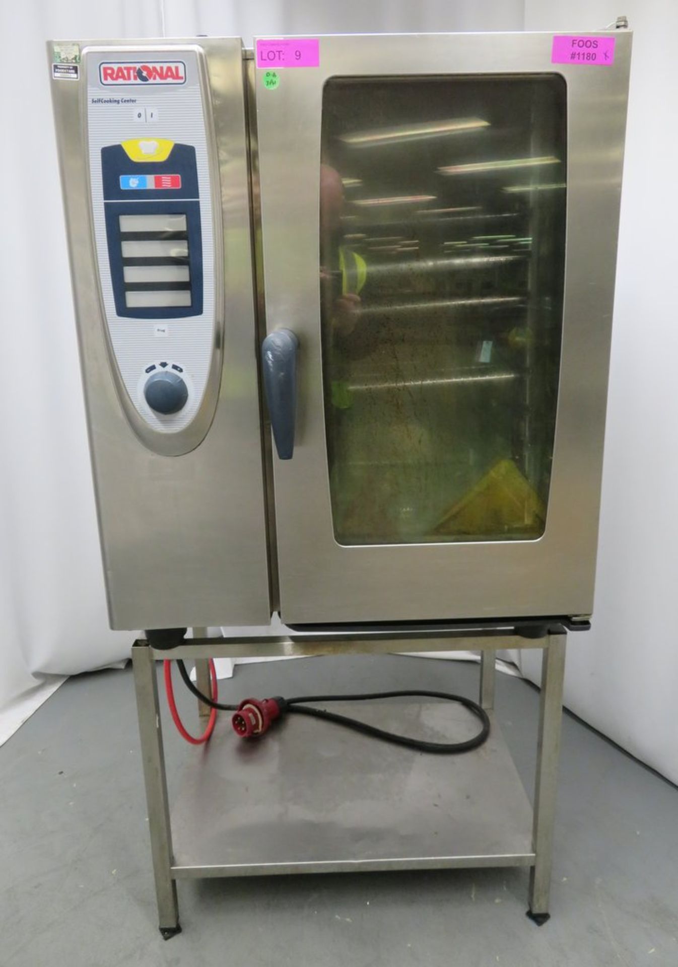 Rational SCC101 10 grid combi oven, 3 phase electric