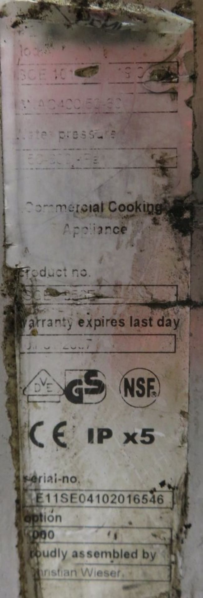 Henny Penny (Rational) SCE101 10 grid combi oven, 3 phase electric (needs new dial) - Image 8 of 8