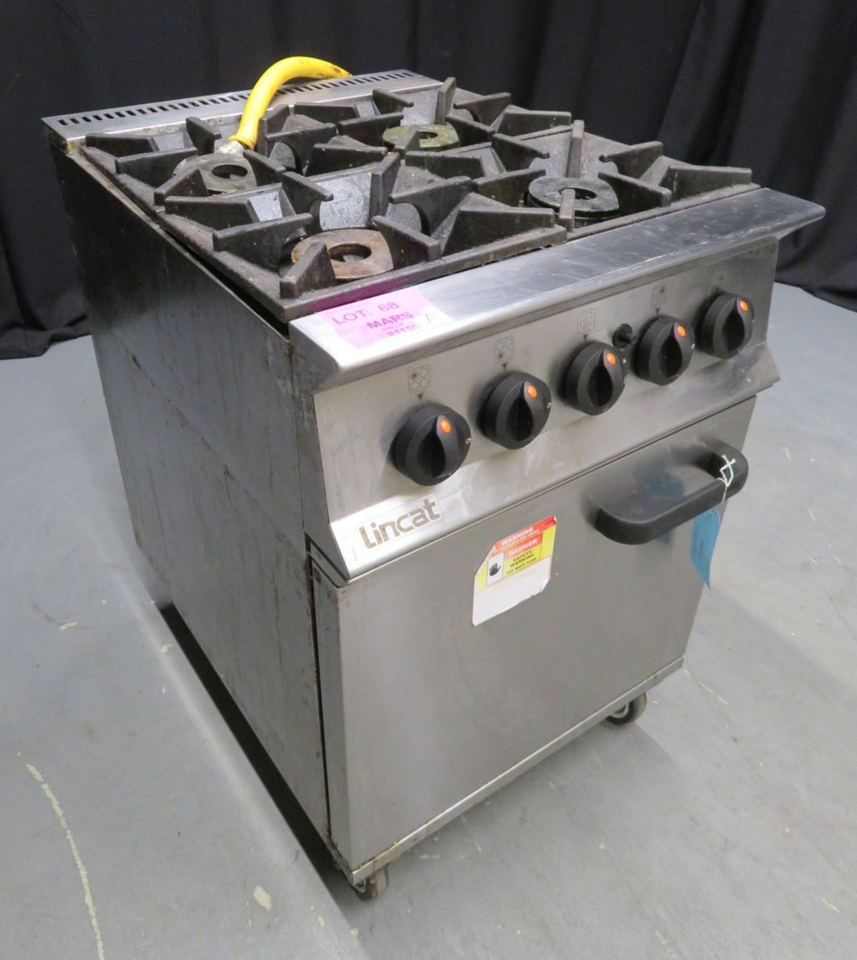 Lincat 4 burner cooker, natural gas - Image 2 of 8