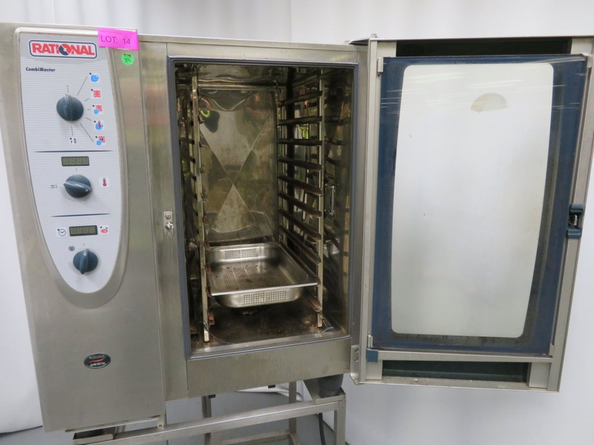 Rational CombiMaster CM101 10 grid combi oven, 3 phase electric