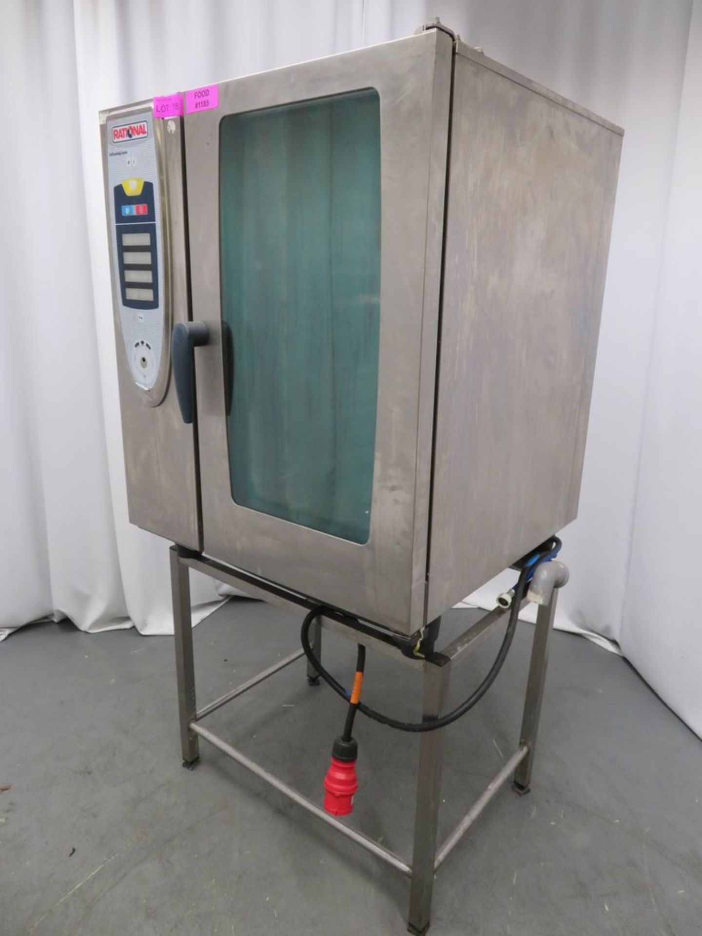 Rational SCC 101 10 grid combi oven, 3 phase electric (needs new dial) - Image 3 of 9