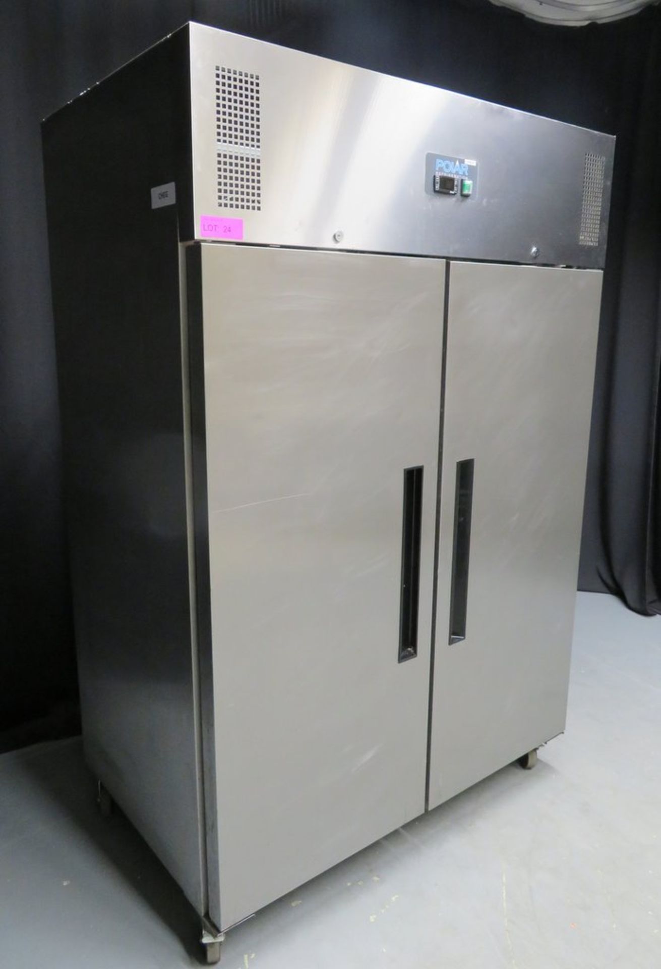 Polar G594-02 double door fridge - Image 2 of 8