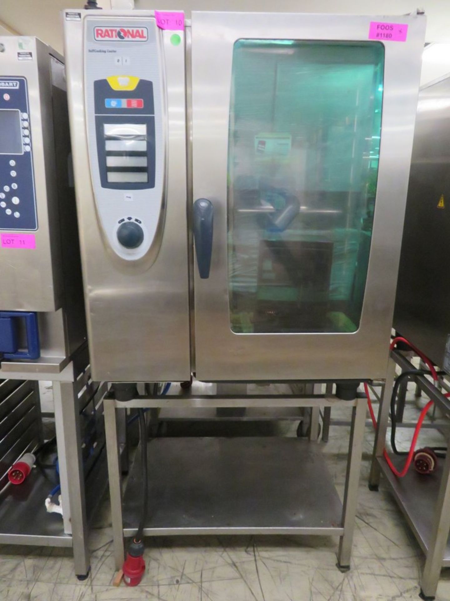 Rational SCC101 10 grid combi oven, 3 phase electric