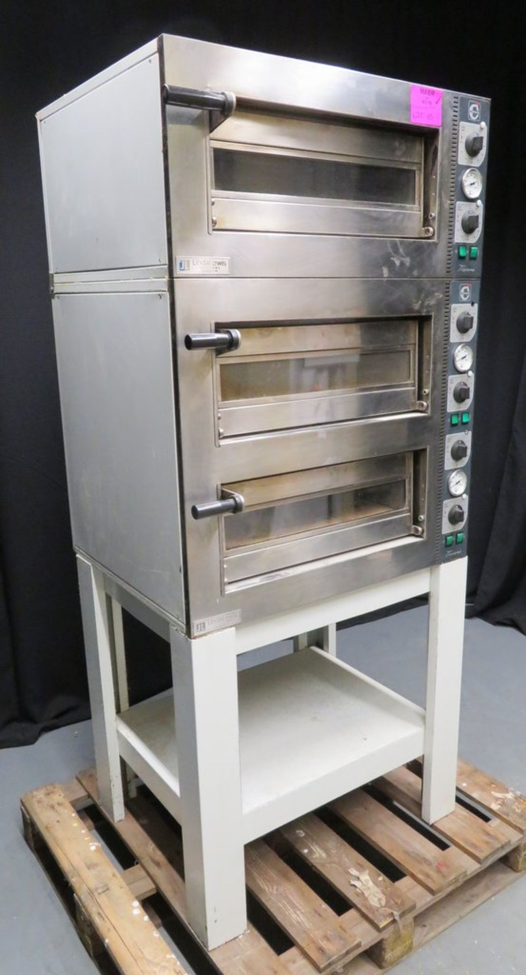 Cuppone Tiziano 3 tier pizza oven, 1 phase electric - Image 2 of 11