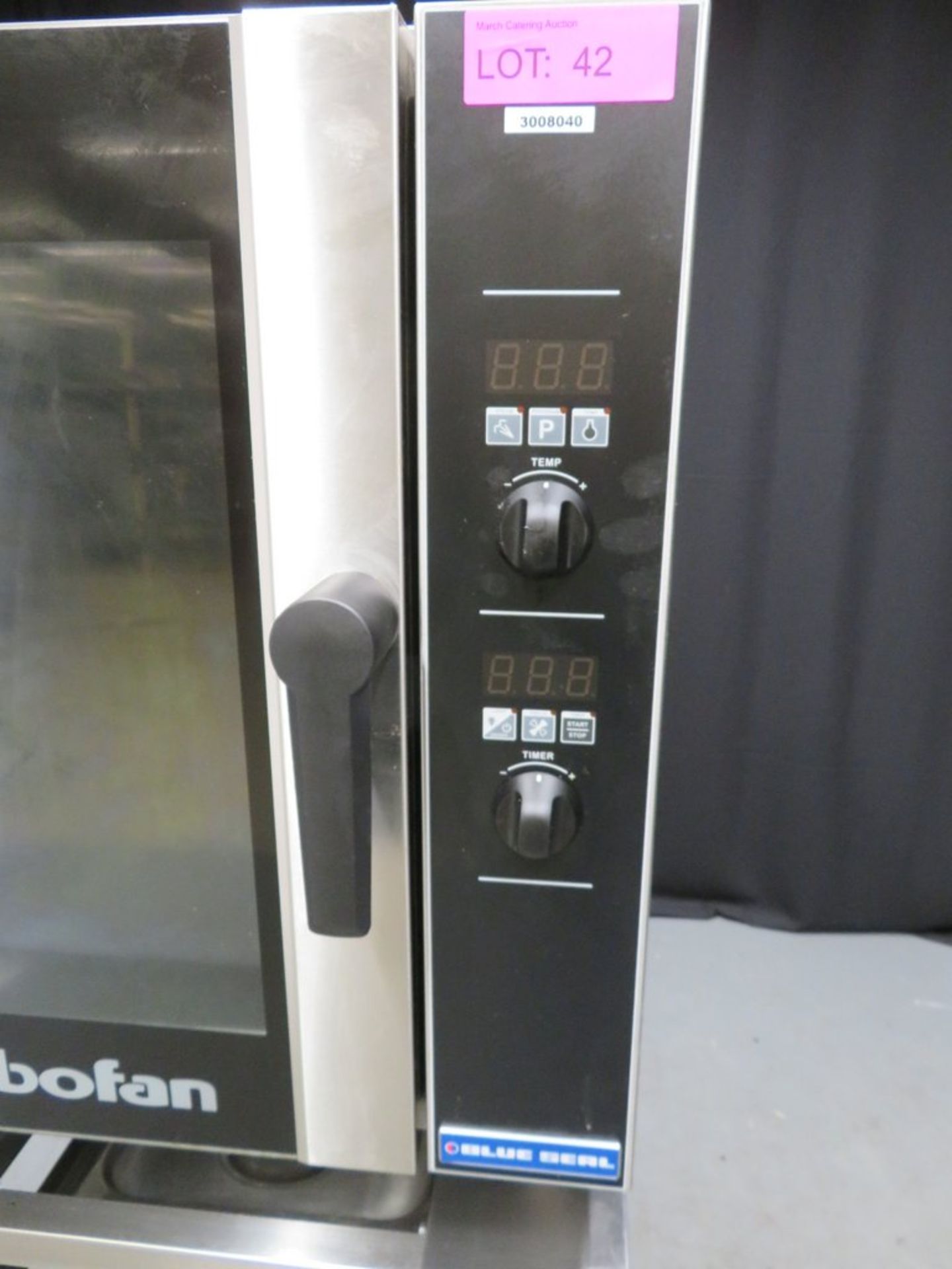 Blue Seal Turbofan E3D55 combi oven, 1 phase electric - Image 4 of 10