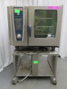 Rational SCC WE 61 6 grid combi oven, 3 phase electric
