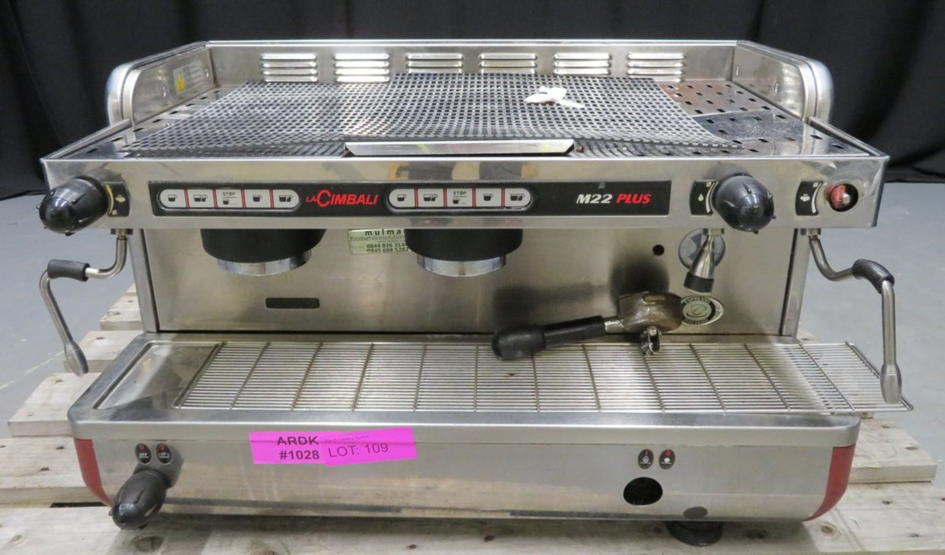 La Cimbali Espresso Italiano coffee machine, 1 phase electric