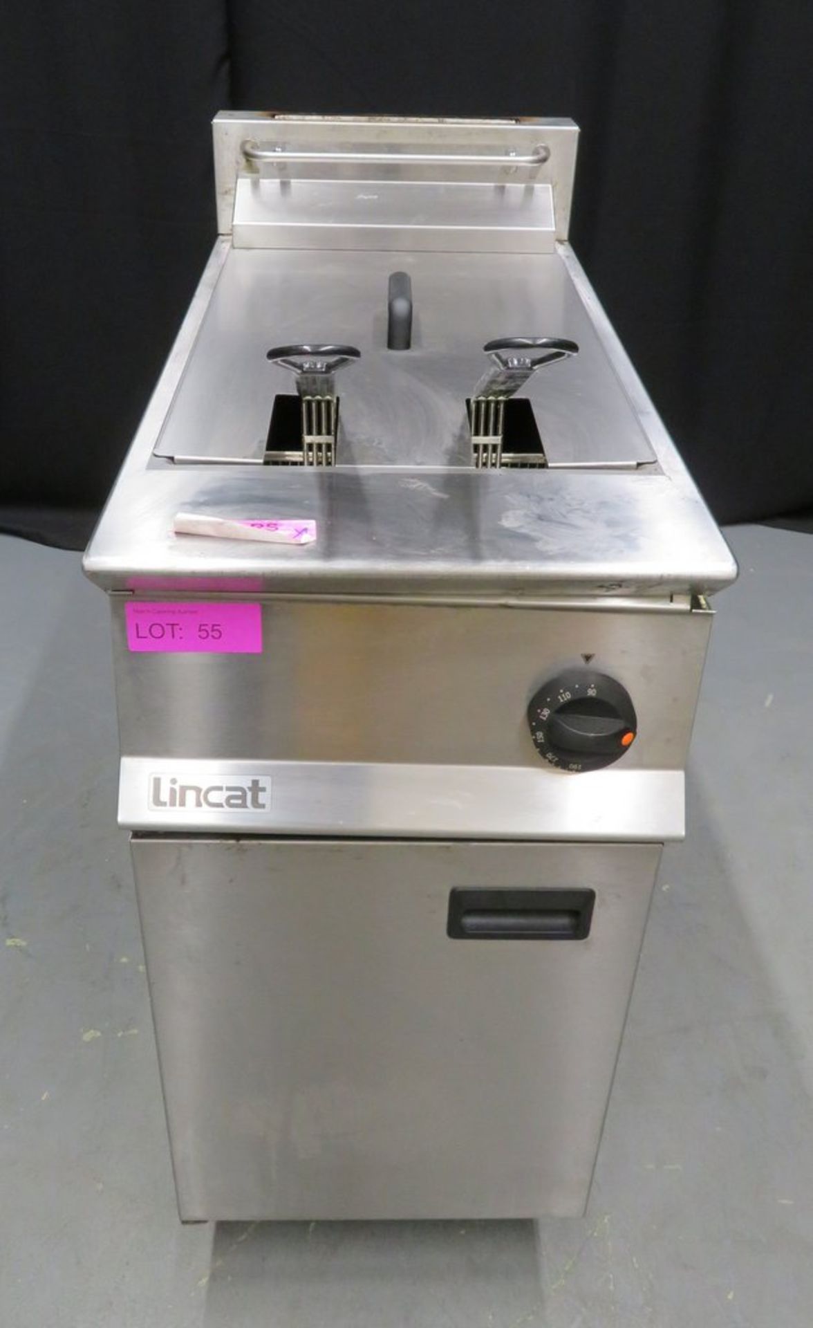 Lincat OG8101 single tank fryer, natural gas