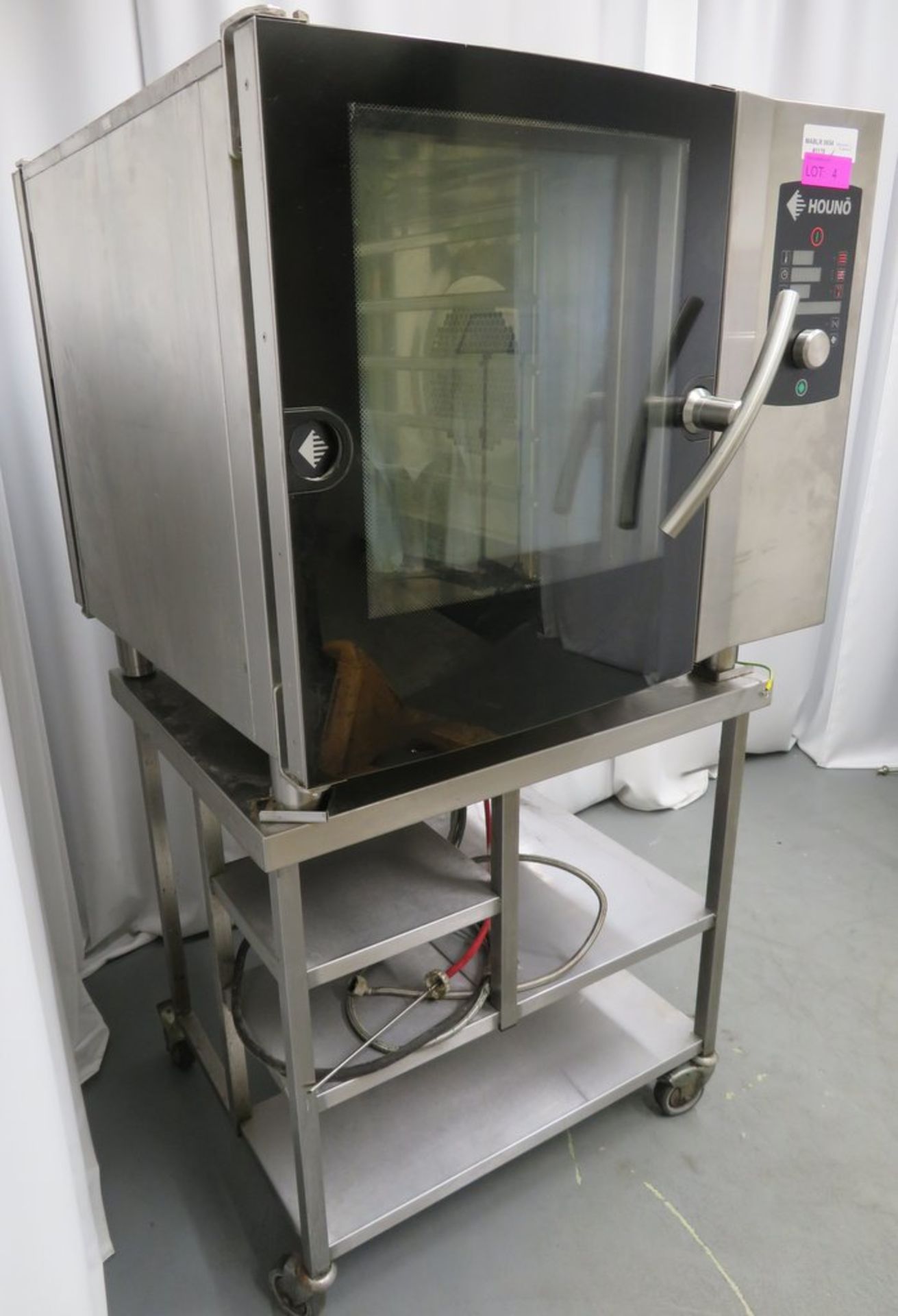 Houno B5 5 grid combi oven, 3 phase electric, dual opening front and back - Image 2 of 9