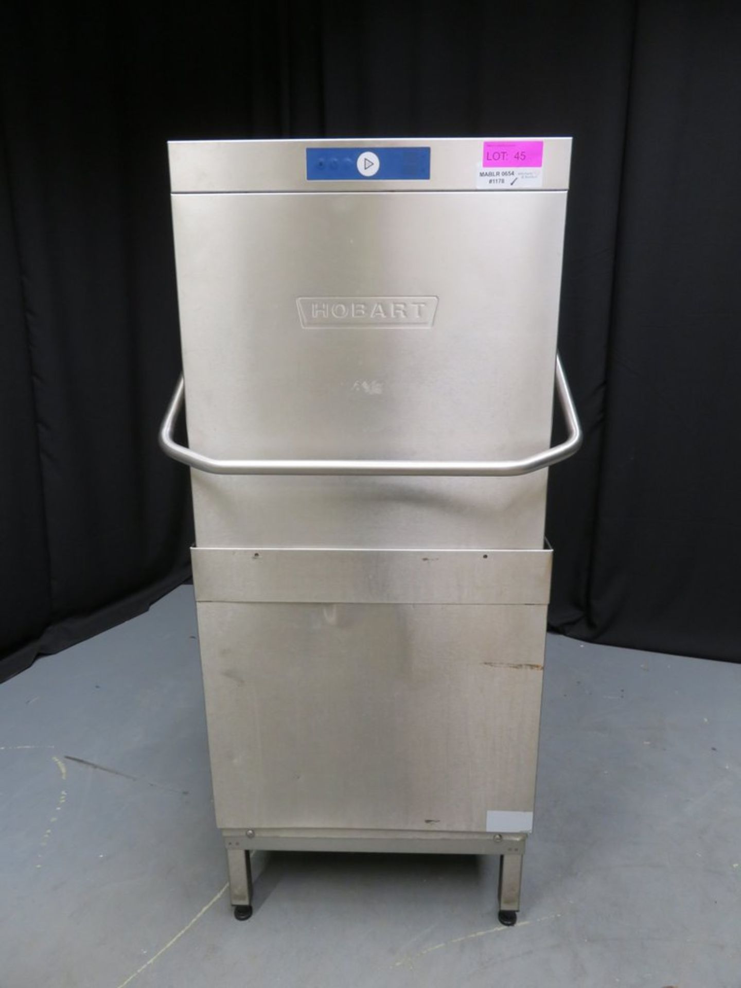 Hobart AMX passthrough dishwasher, 3 phase electric