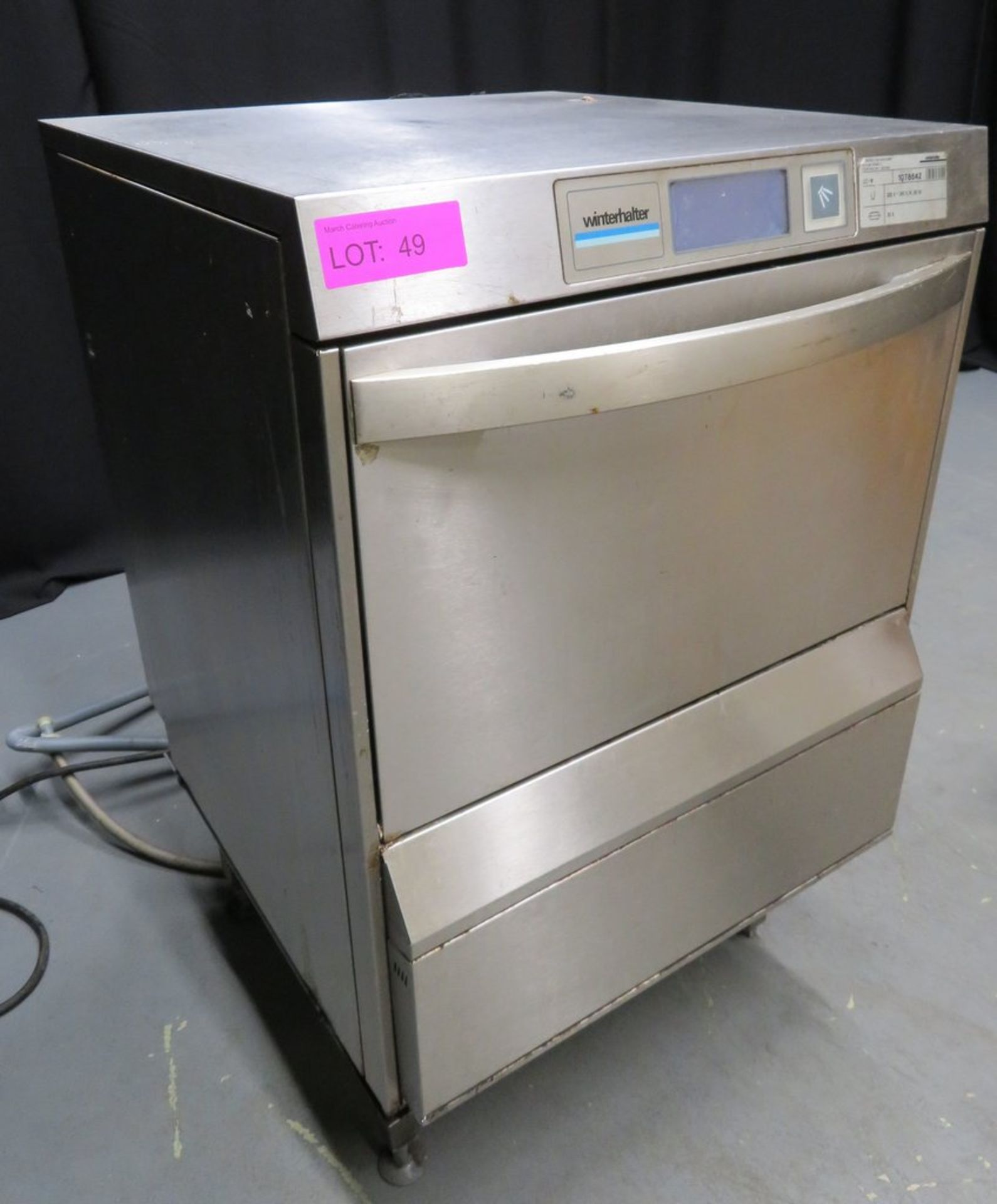 Winterhalter UC-M undercounter dishwasher, single phase electric - Image 2 of 9