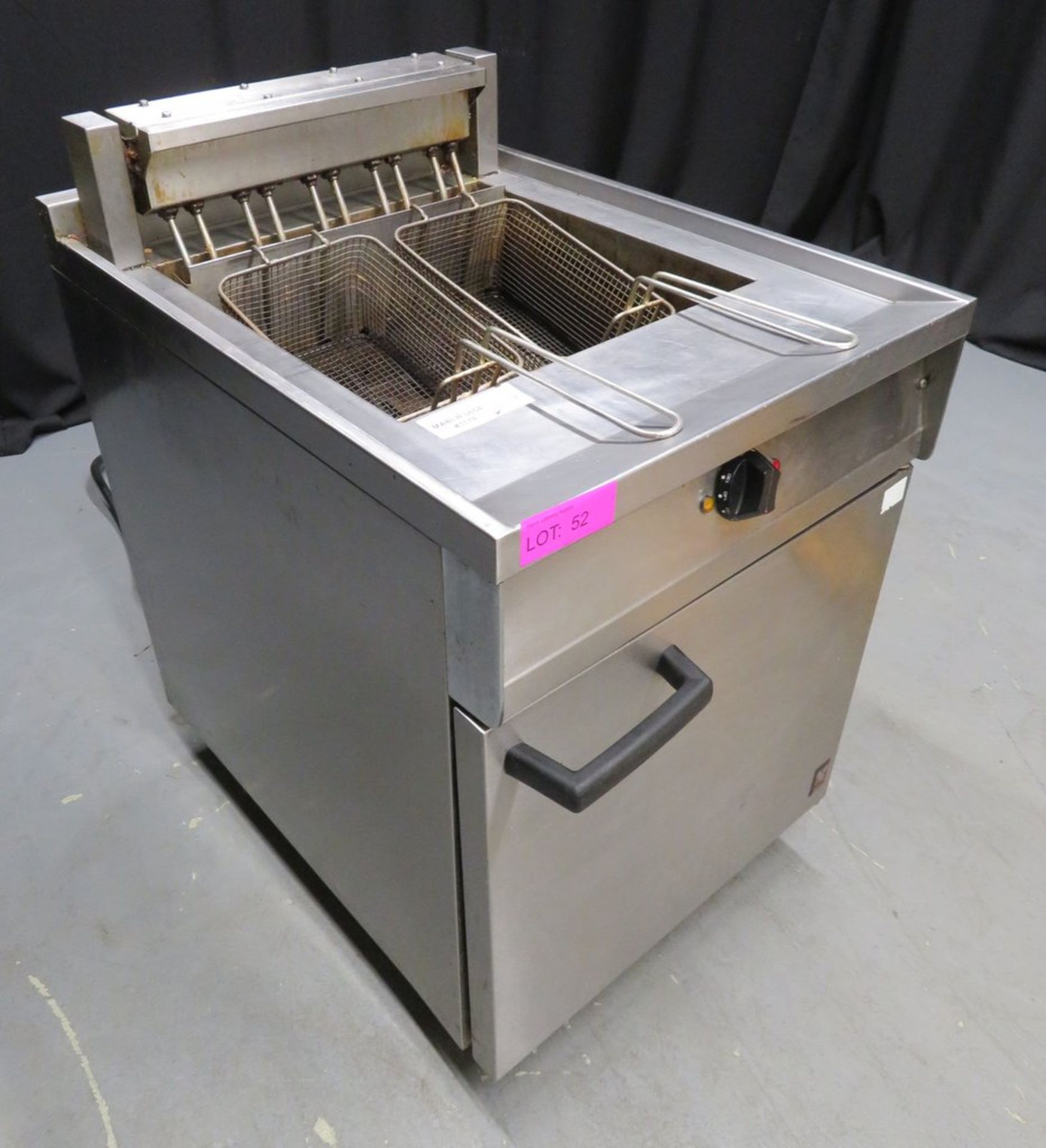 Falcon double basket fryer, 3 phase electric - Image 3 of 9