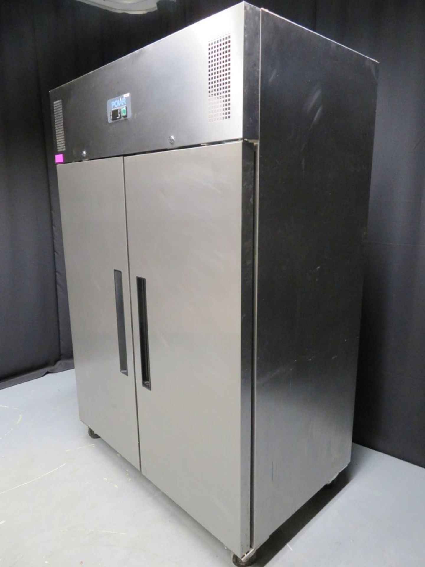 Polar G594-02 double door fridge - Image 3 of 8