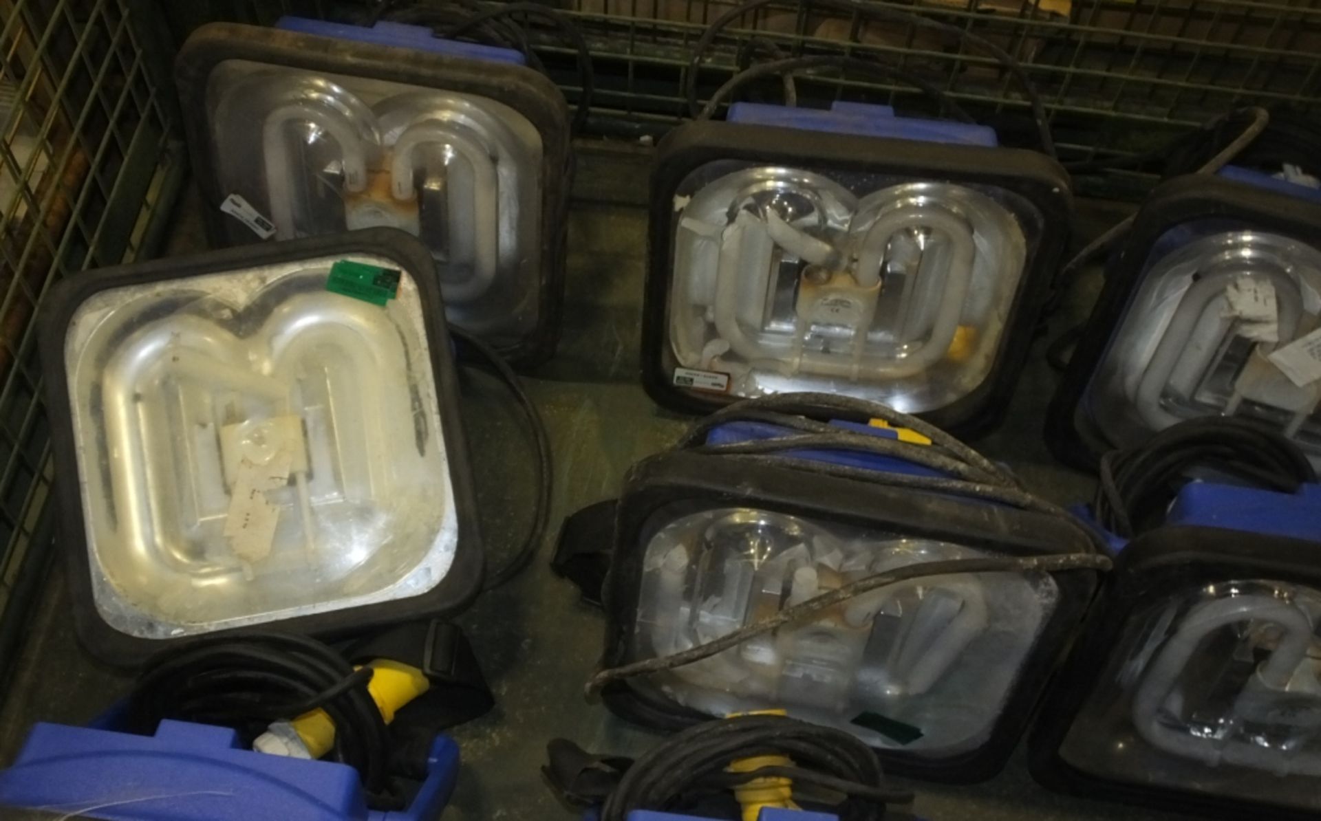 9x Industrial workshop lights - Image 2 of 2