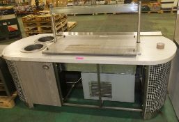 Bain Marie Chiller Display 2370mm long