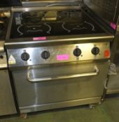 Falcon 4 Ring Hotplate & Separate Gas Oven