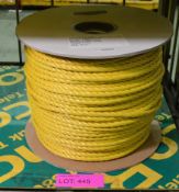 Polyester Rope Yellow 3/8inch x 600ft.