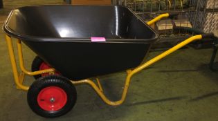 Large garden wheelbarrow - slightly bent frame