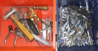 Hand Tools - Spanners, Wire Cutters, Mallet, Socket heads