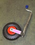 Pneumatic Jockey Wheel