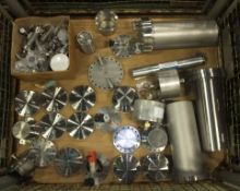 Stainless cannisters and joining sections