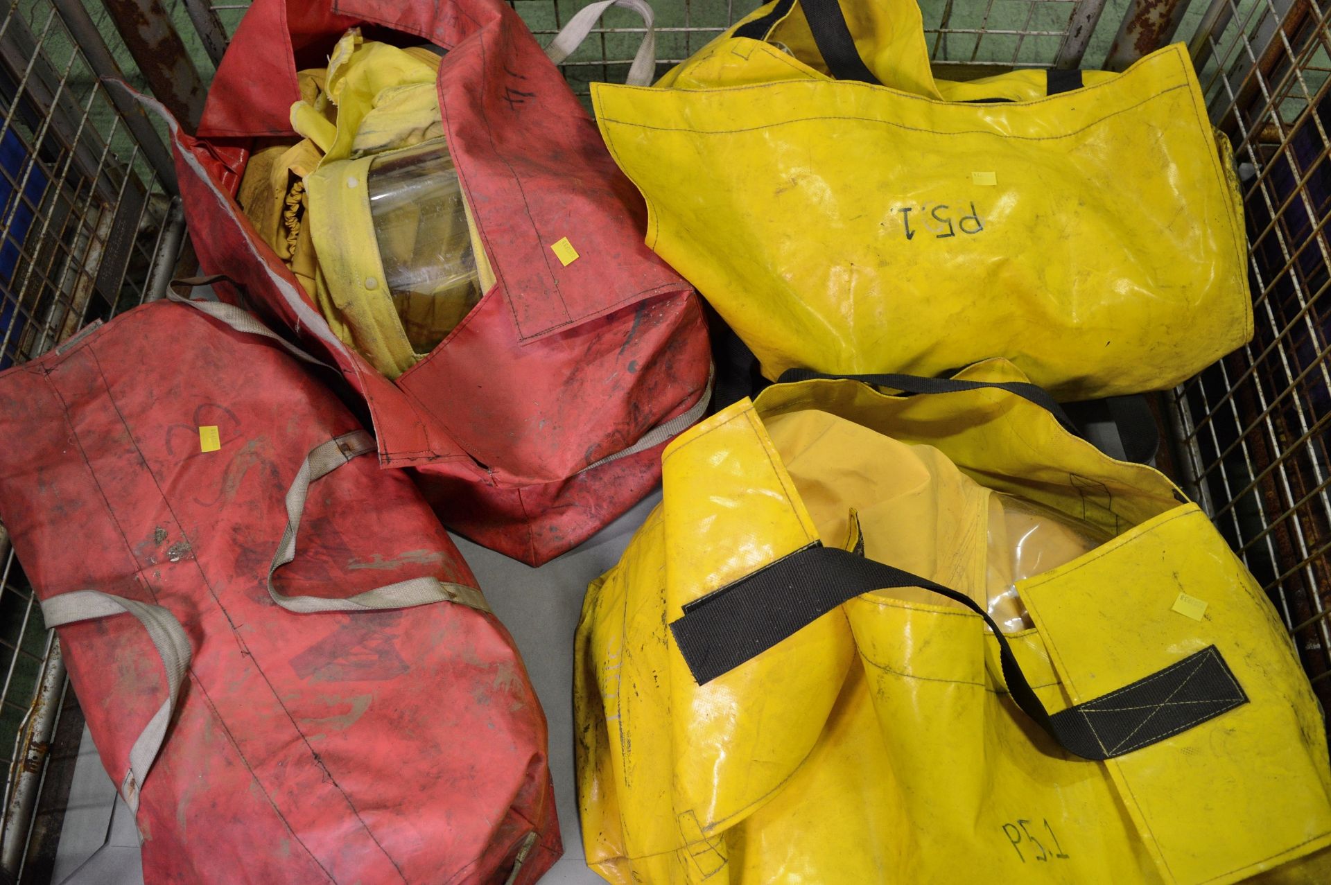 Plastic Safety Equipment With Bag. - Image 2 of 3