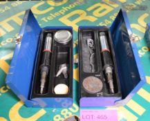 2x TRW Gas Handheld Soldering Iron & Case.