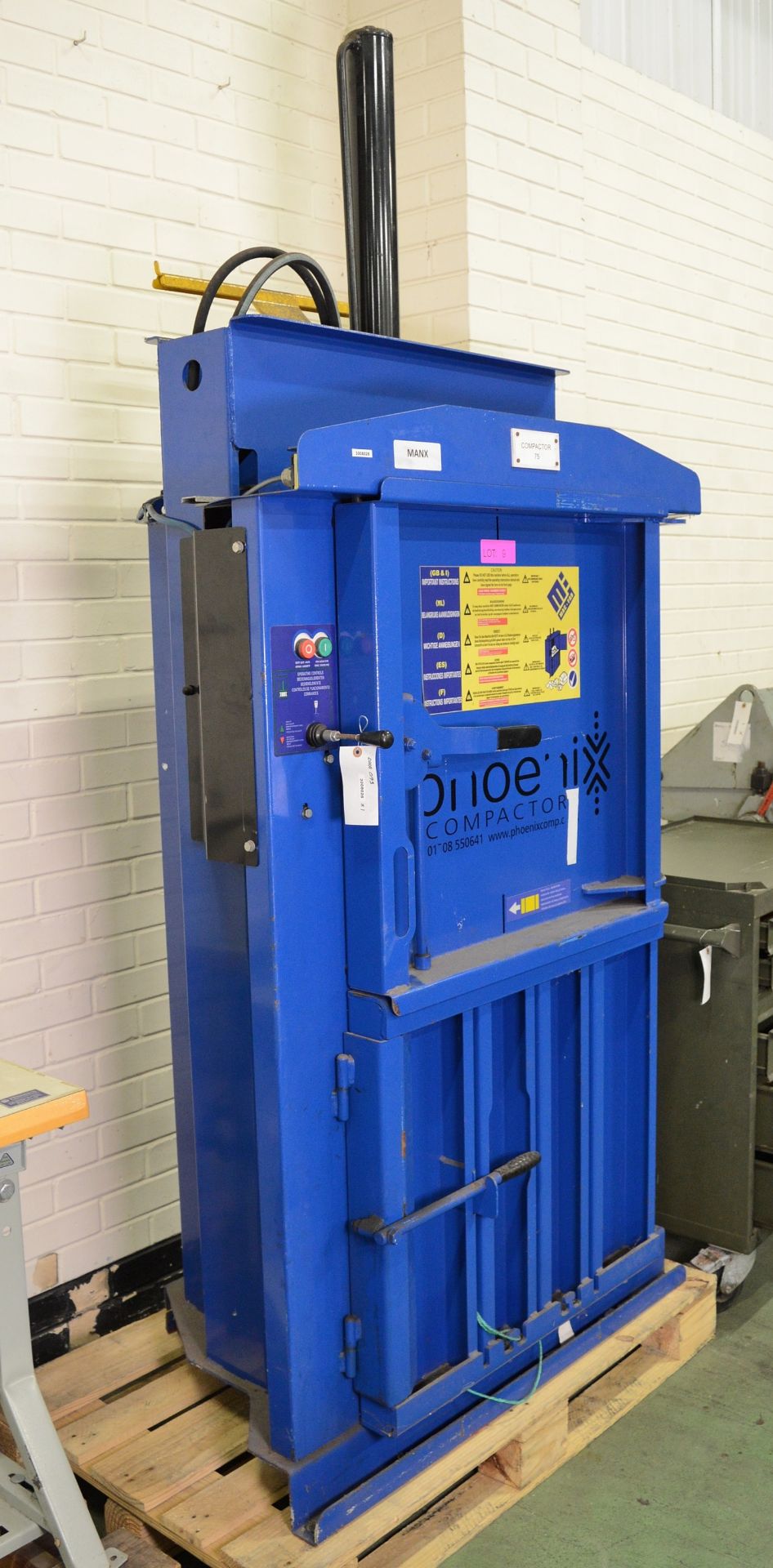 DNA 093 - Phoenix Cardboard Compactor. - Image 2 of 4