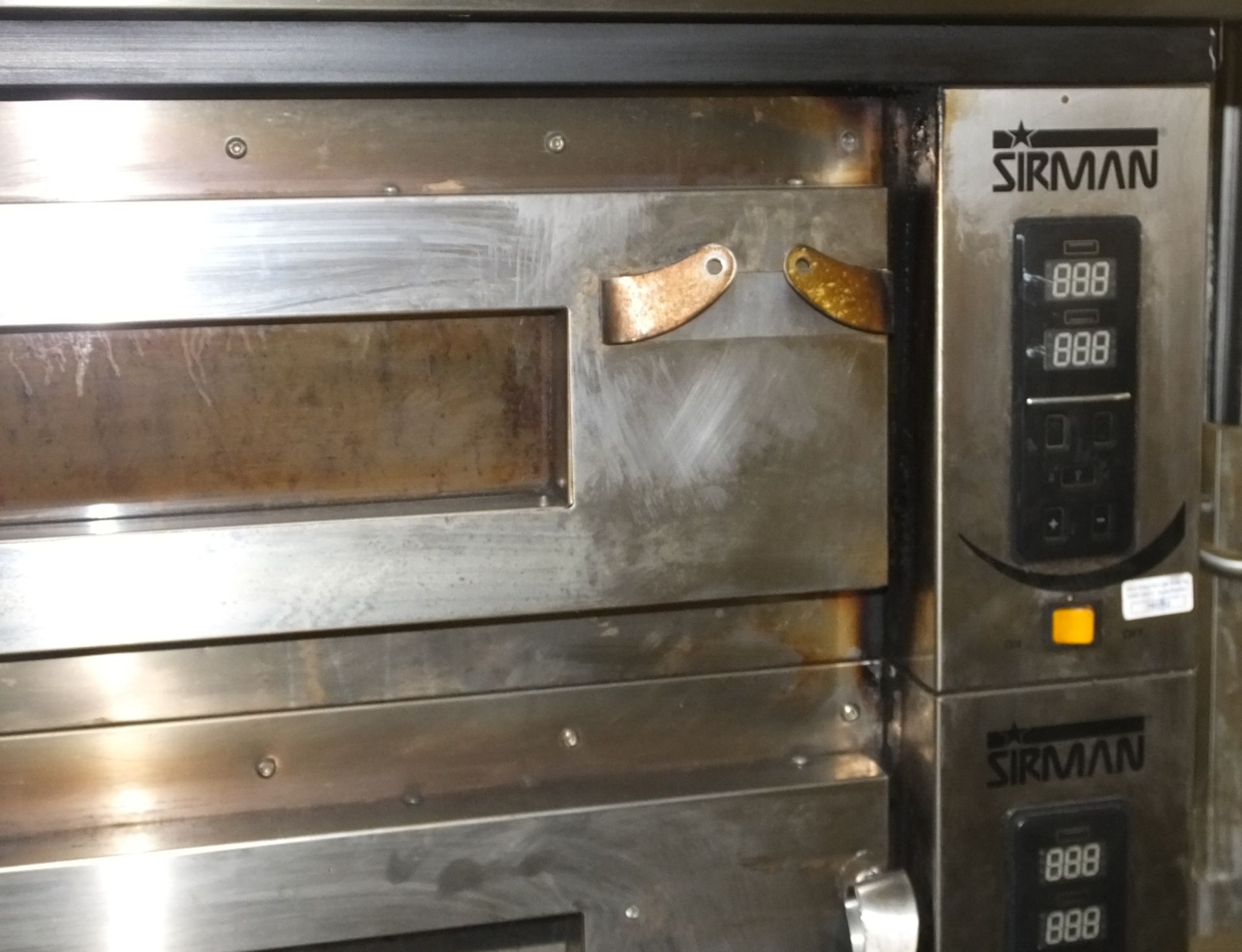 Sirman Cappa Vesuvio 106X70 Faretti Two Deck Oven W1400 x D1170 x H1850mm - Image 2 of 4