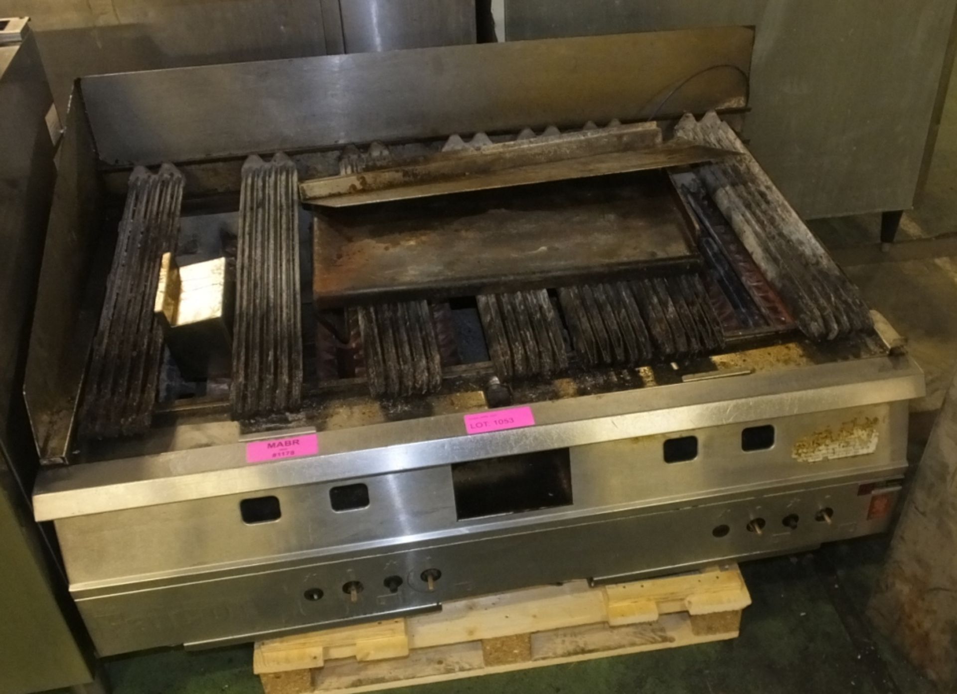 Multi Burner Gas Fired Griddle - Spares or repair