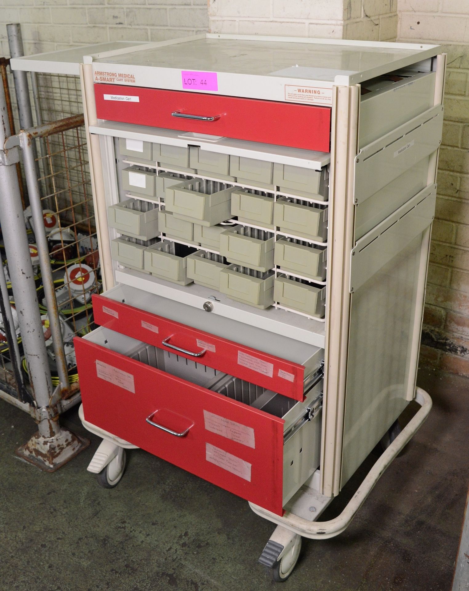 Medical Medication Cart.