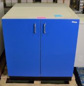 Cabinet 2 Doors Blue L800 x W880 x H850mm.