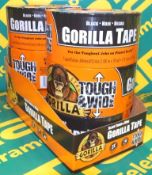 6x Rolls of Gorilla Tape 73mm x 27M