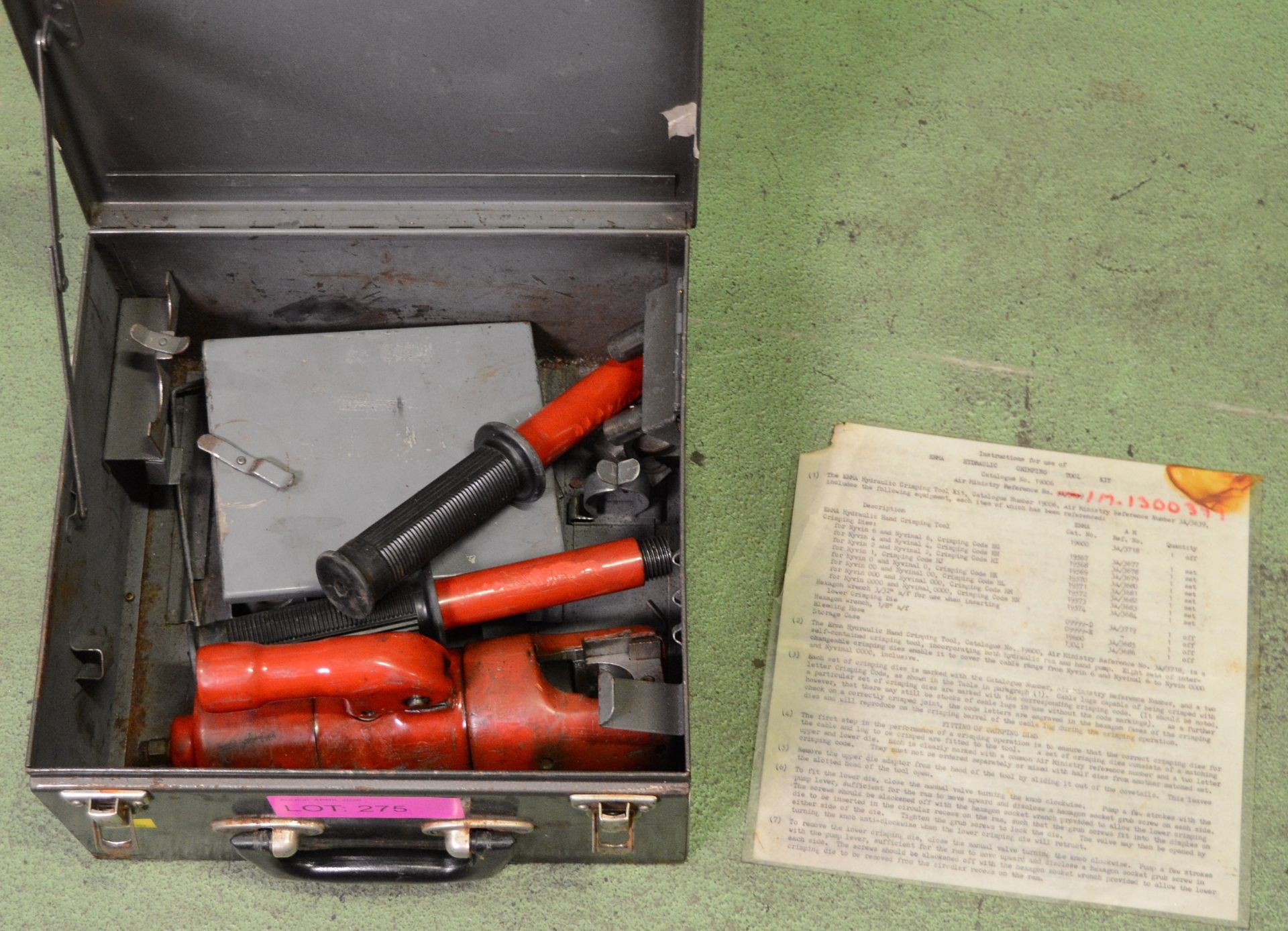 Hydraulic Crimping Tool Kit. - Image 2 of 2