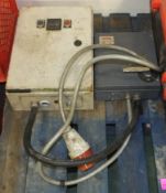Electrical breaker box & switch