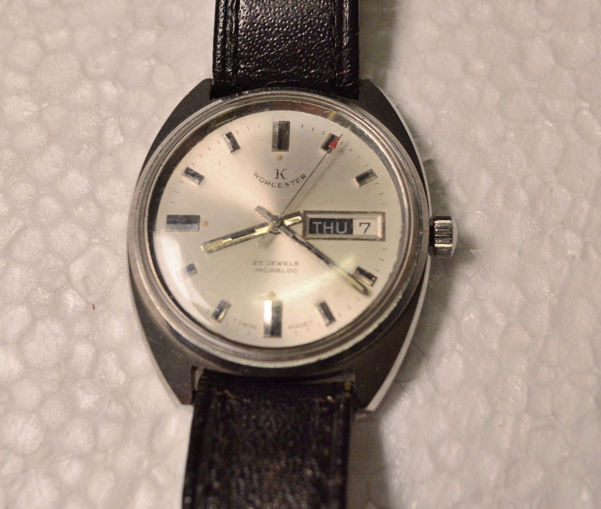 K Worcester Incablac 25 Jewels Wrist Watch. - Bild 2 aus 3