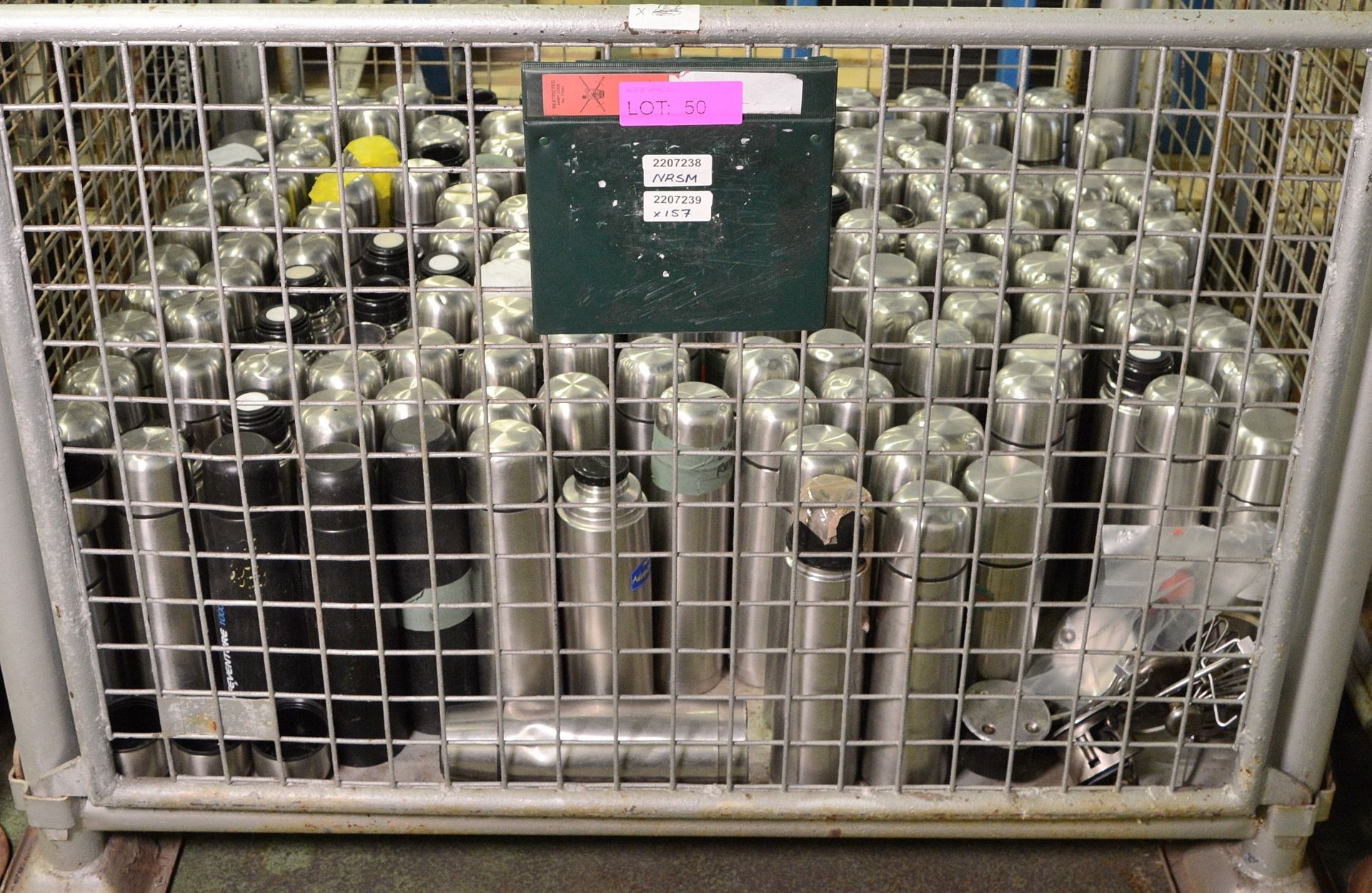 157x Stainless Steel Vacuum Flasks.