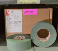 2x Boxes of Olive Green Scapa Cloth Adhesive Tape - 50mm x 50m per roll - 16 Rolls per box