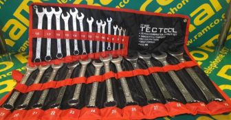 Tectool 25 piece combination spanner set