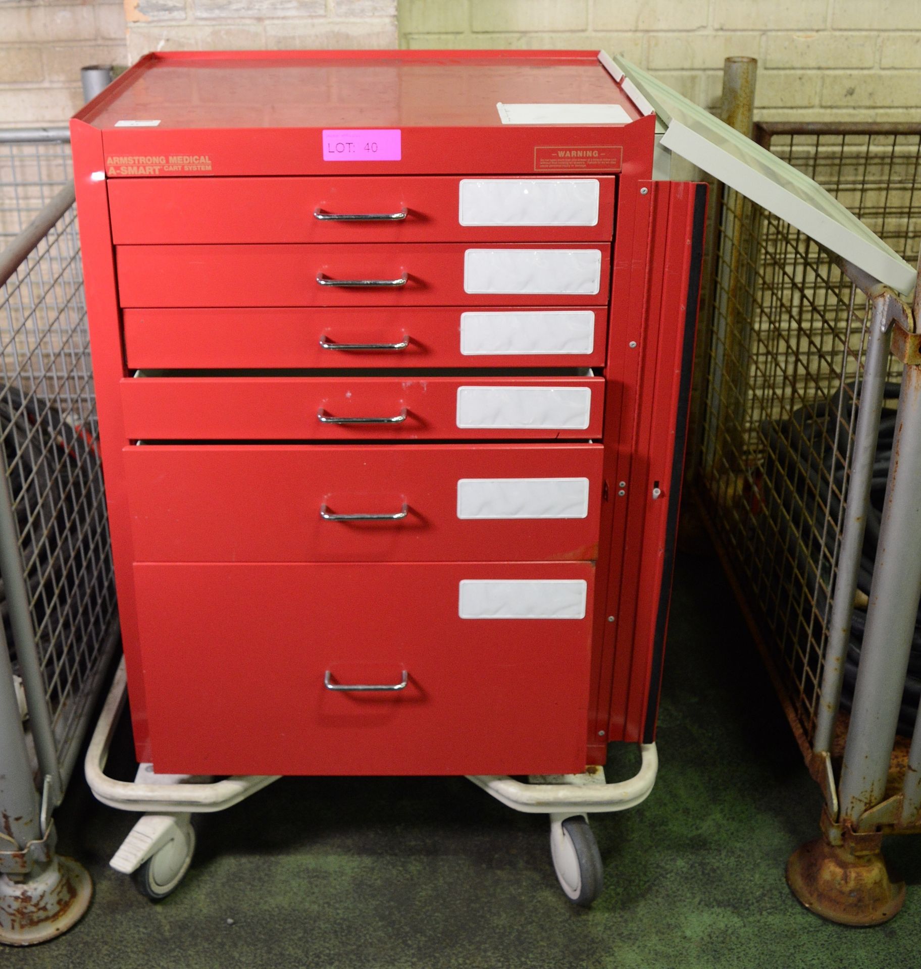 Medical Medication Cart.