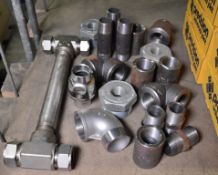Chero & Swagelok Pipe Fittings, Mikron Lathe Machinery Parts, Agricultural Machinery Parts
