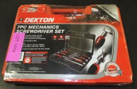 Dekton 7 piece mechanics screwdriver set