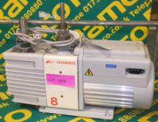 Edwards RV8 High Vacuum Pump - COLLECTION OR HAULAGE ONLY