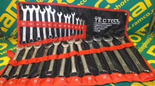 Tectool 25 piece combination spanner set