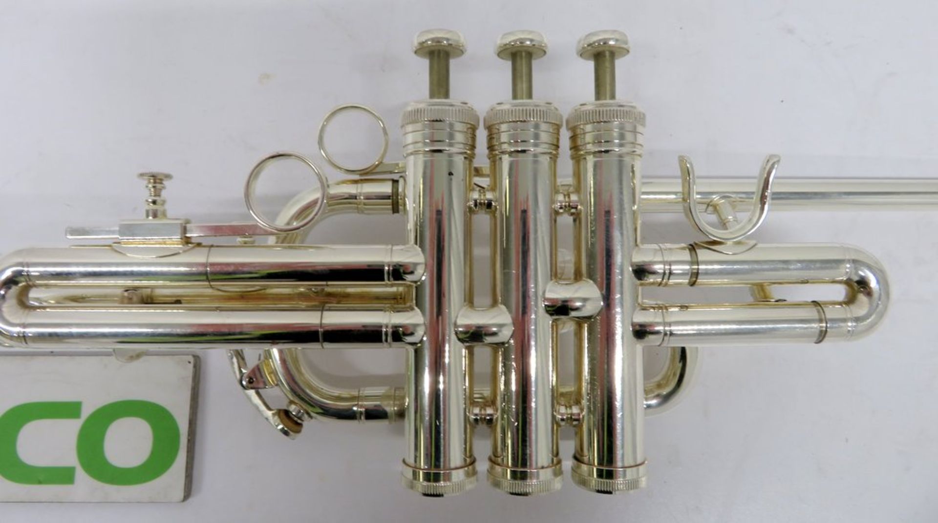 Besson International BE706 Fanfare Trumpet With Case. Serial Number: 885986. Please Note T - Image 7 of 13