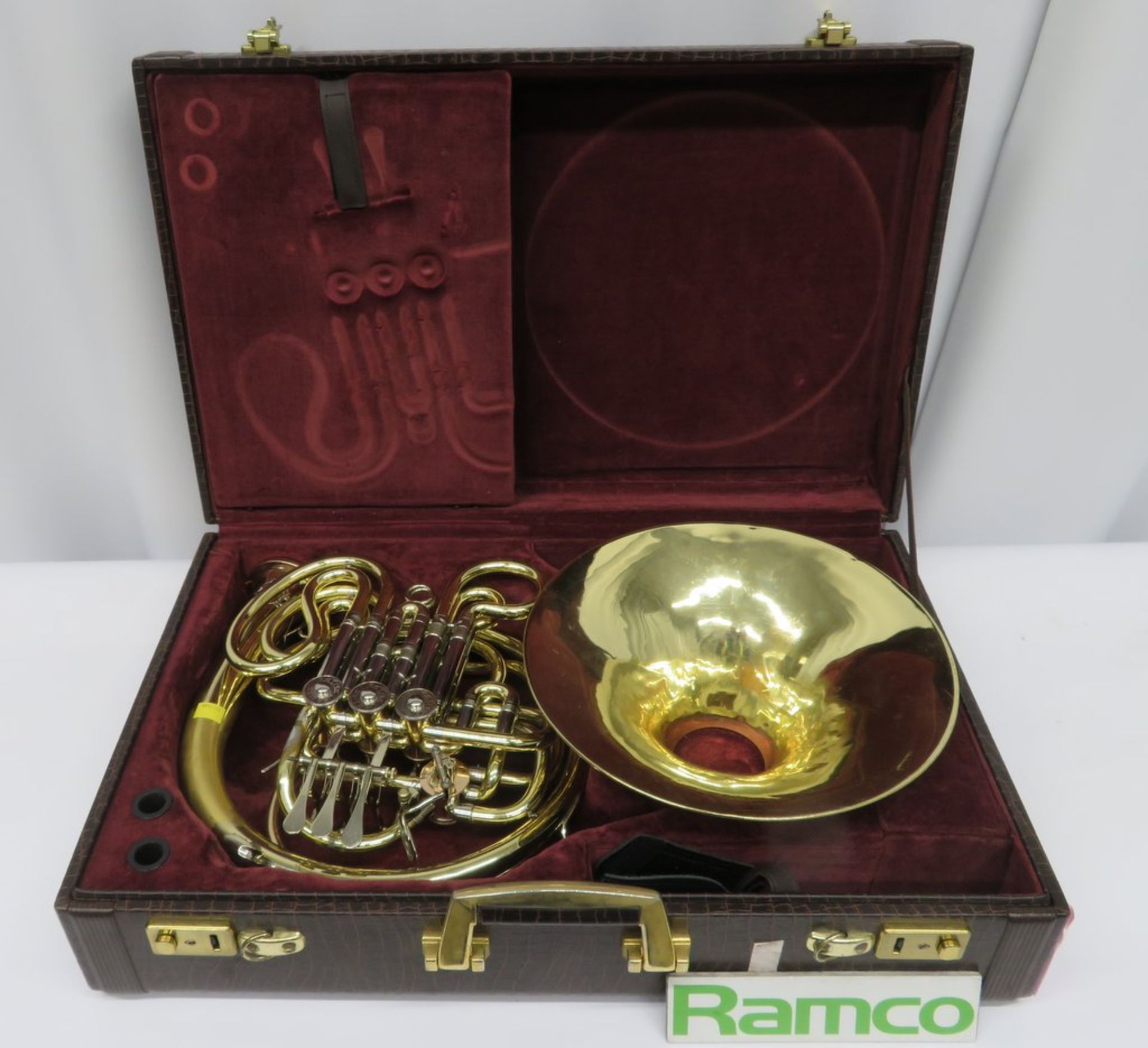 Gebr-Alexander Mainz 103 French Horn With Case. Serial Number: 21791. Please Note That Thi