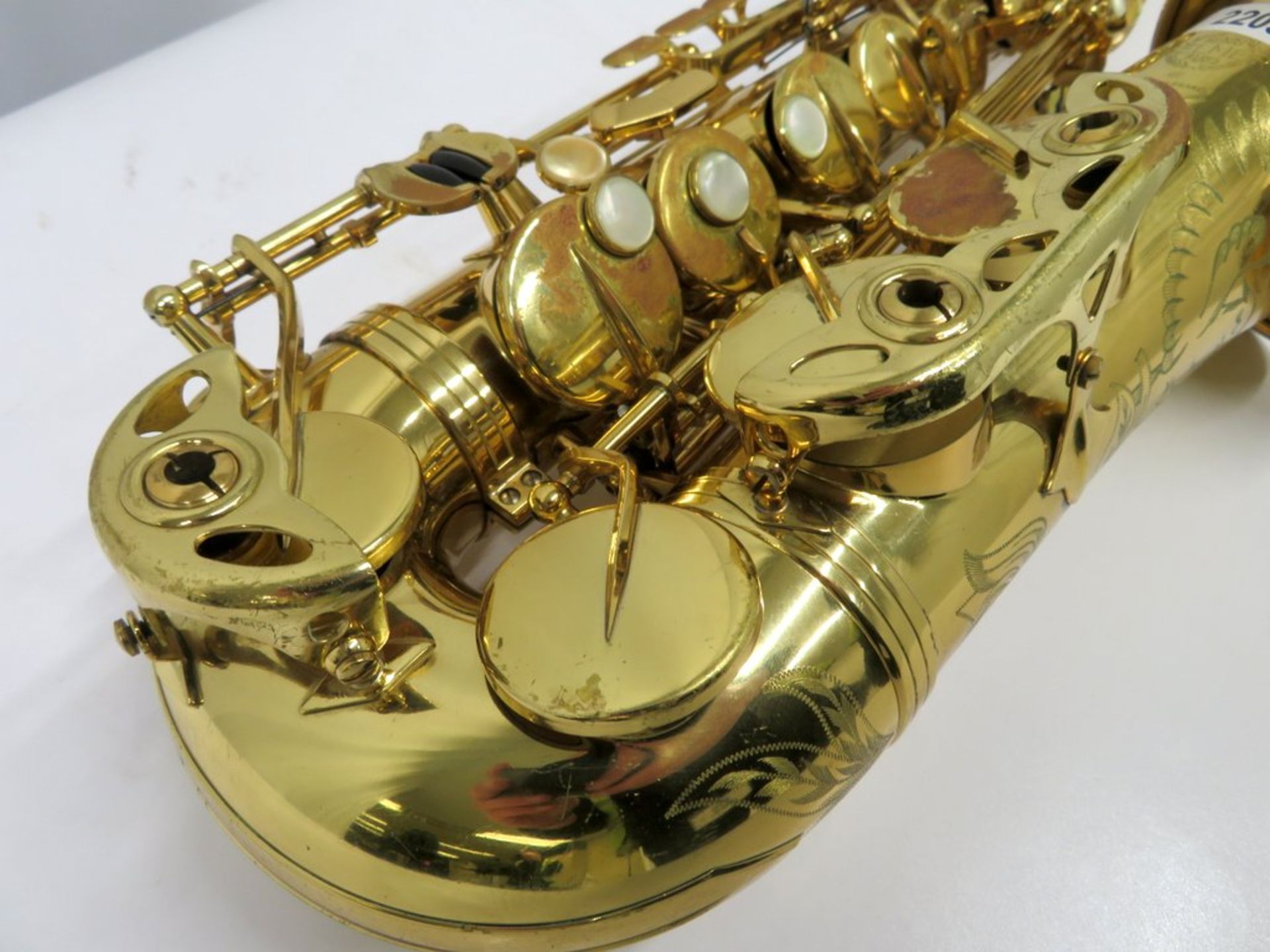 Henri Selmer Super Reference 54 Alto Saxophone With Case. Serial Number: N.698569. Please - Image 7 of 20