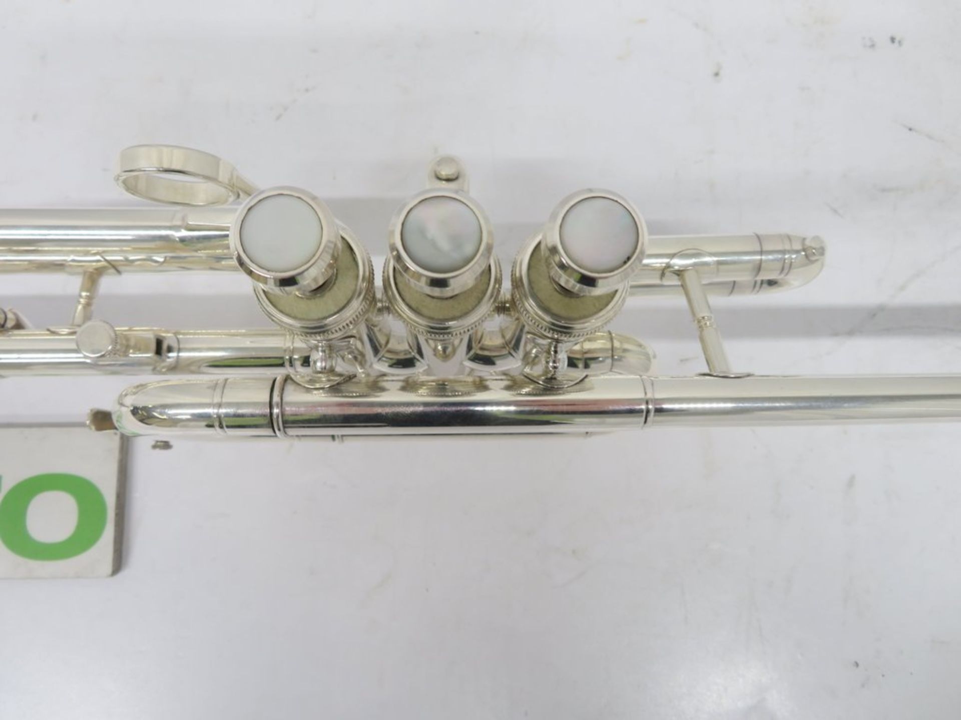 Besson International BE706 Fanfare Trumpet With Case. Serial Number: 842946. Please Note T - Image 8 of 14